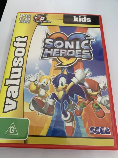 Sonic Heroes - PC CD-ROM - SEGA Game - Free, Fast P&P!