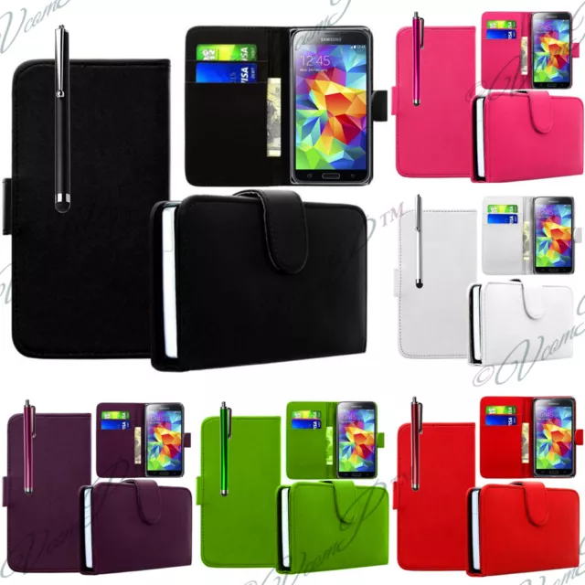 Housse Etui Coque Pochette Portefeuille Cuir Pour Samsung Galaxy S