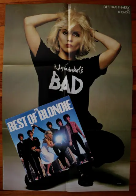 Blondie ‎– The Best Of Blondie, Orig. Aussie press. 1981, with Poster, EX+ to NM