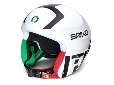 Briko CASCO SCI GARA UOMO BRIKO  2001JV0 F10  VULCANO FIS 6.8 FISI WHITE/BLACK 