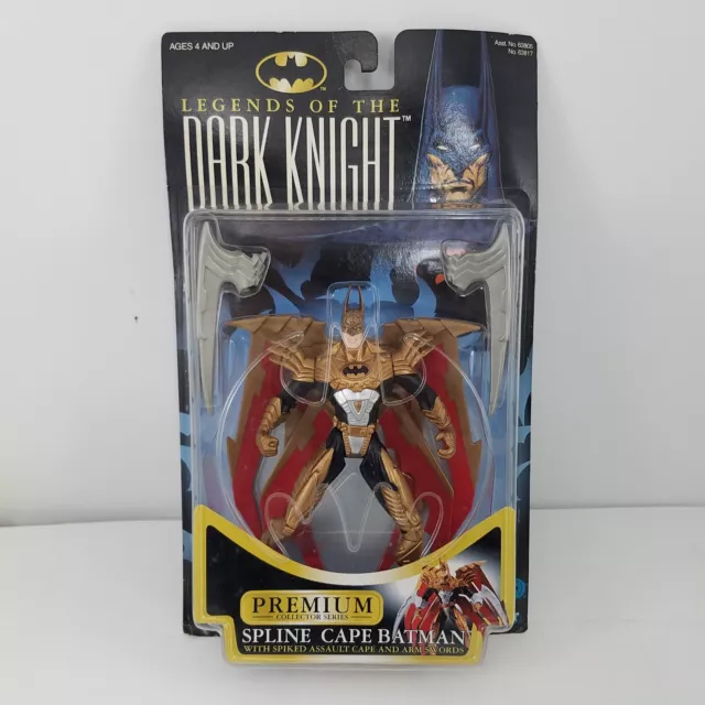 NEW Batman Spline Cape Batman Action Figure Premium Legends Dark Knight