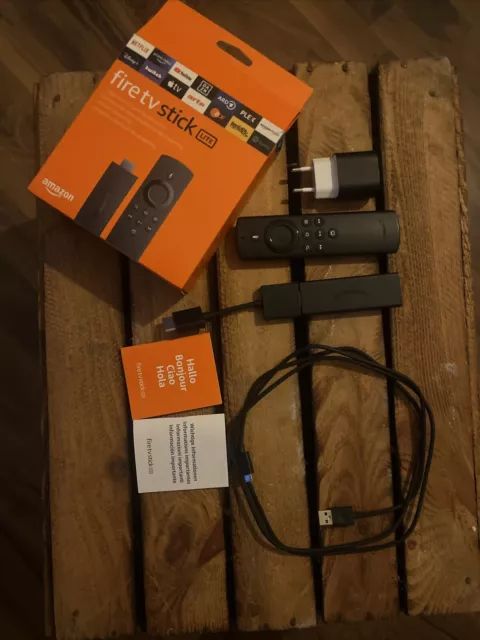 Amazon Fire TV-Stick Lite 2020 mit Alexa-Sprachfernbedienung - Schwarz...