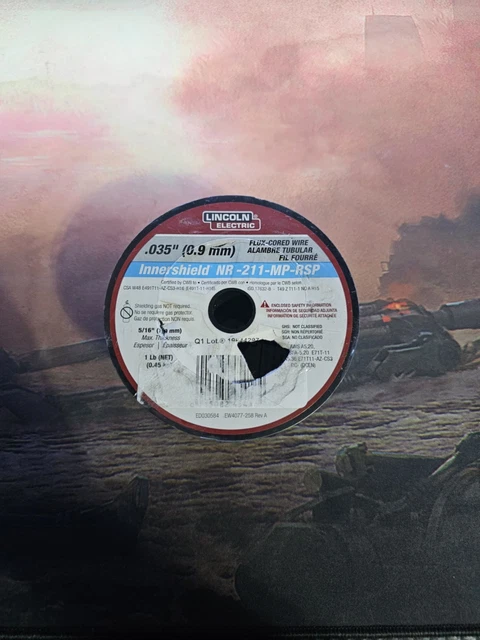 LINCOLN ELECTRIC .035& Innershield NR-211-MP-RSP Flux-Cord Welding Wire ...