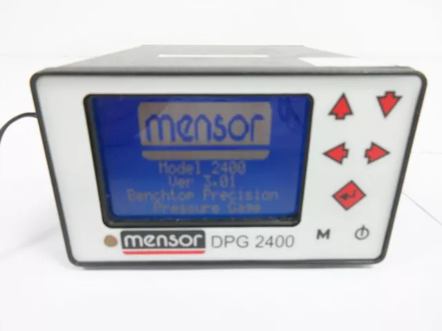 Mensor Dpg 2400 Digital Pressure Gauge Range -25 To 90 Cmh2O @ 20 C