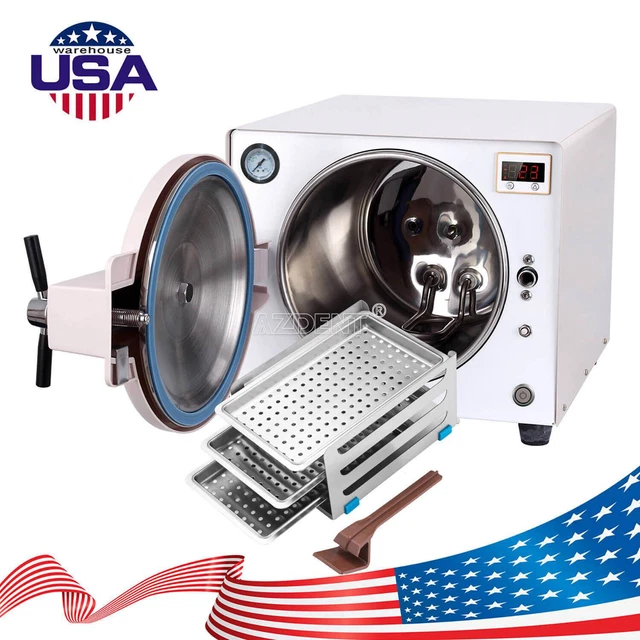 18L DENTAL LAB Autoclave Steam Sterilizer Medical Drying Steam