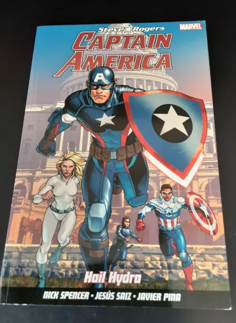 Captain America Steve Rogers - Hail Hydra  - Marvel Comic Book