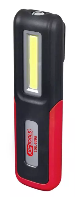 KS TOOLS Mobile Werkstatt-Handlampe, knickbar, 3 Watt COB LED