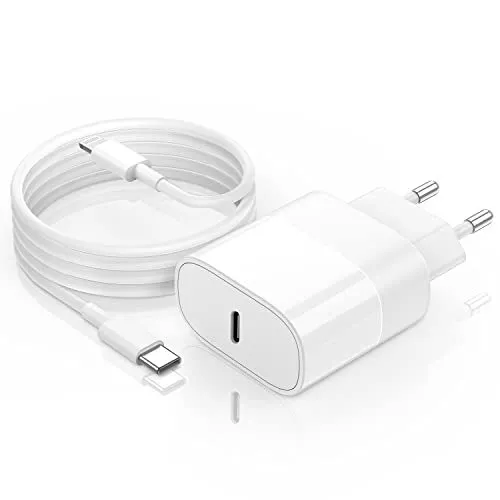 iPhone 14 13 Chargeur Rapide [MFi Certifié], 20W USB C Chargeur avec Câble iPhone  Apple Original 2M,Type C Adaptateur Secteur pour Apple iPhone 14 Plus/13  Pro Max/12 Mini/11 Pro/XR/XS/SE/8/7/6s/iPad en destockage et