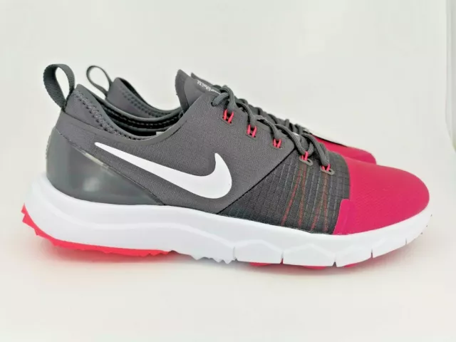 Nike Damen FI Impact 3 UK 3,5 Racer rosa weiß hellgrau AH6973-600