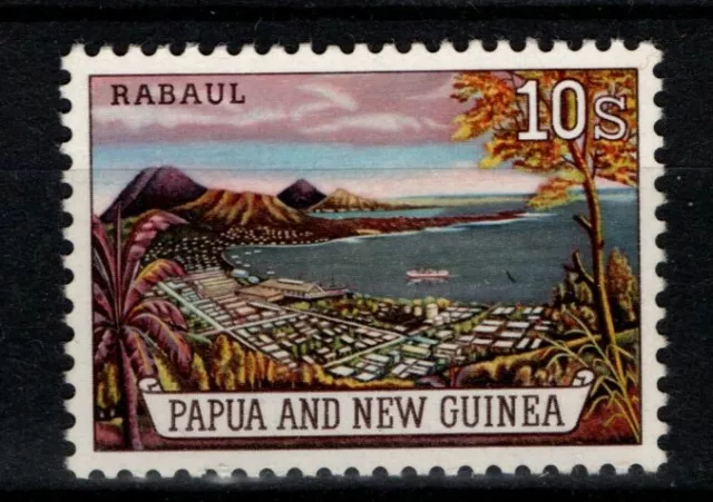 Papua New Guinea 1963 Definitive 10/- Rabaul SG 44  MNH