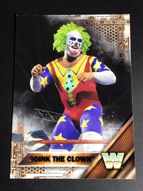 2016 Doink The Clown Bronze Parallel WWE Topps Wrestling Card #61 Legends