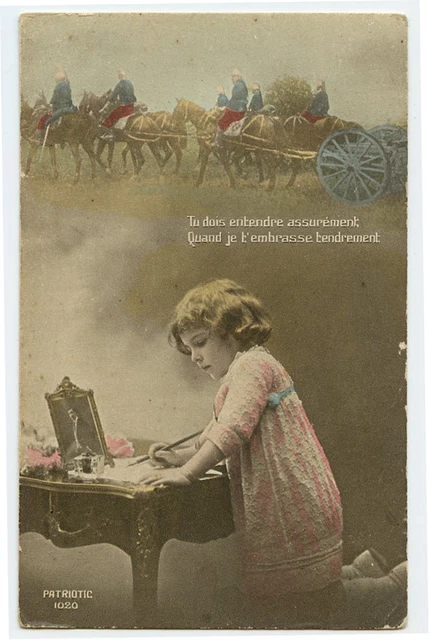 Ww1 Writing Indesign WWI WW1 FIRST World War One First GIRL writing to SOLDIER FATHER photo ...