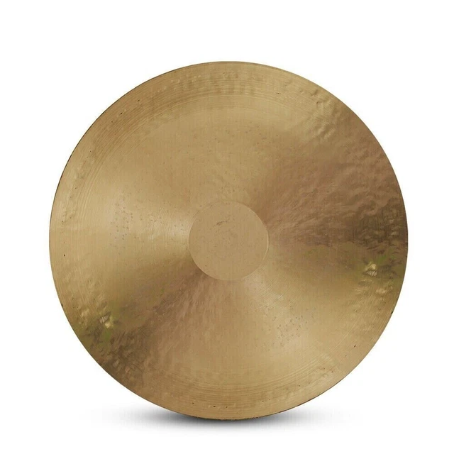 16" Wind Gong Feng Gong Traditional Gong with Wood Mallet For Sound Therapy