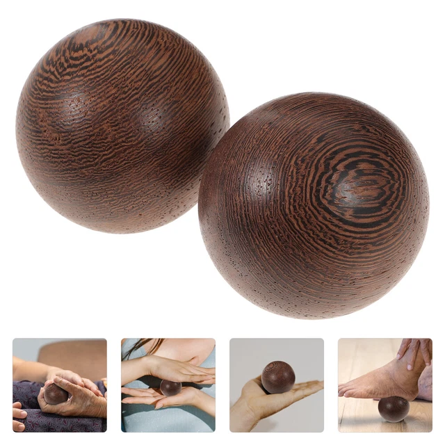 Balones de mano bolas de palo de rosa balonmano bolas de ejercicio para la artritis