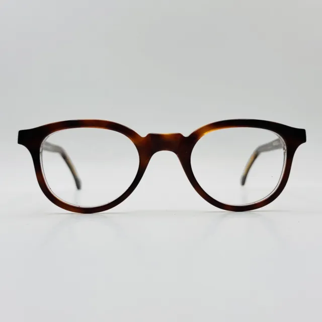 Lesca Lunetier eyeglasses Ladies Men's Oval Braun Mod. Pantos 2 C 340 New