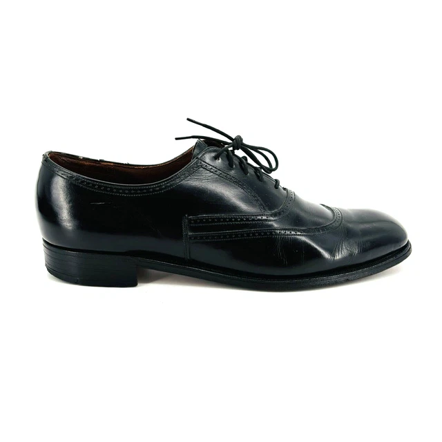 Alan McAffee Black Leather Slip On Buckle Dress Loafers Shoes Men\'s 12.5 D Alan McAfee C Dress Shoes for Men for sale | eBay main image 4