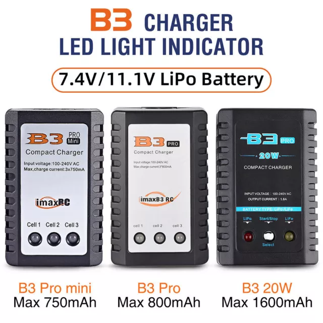 G.T. POWER B3 240V 2-3S LiPo Battery Charger GT Power $20.00