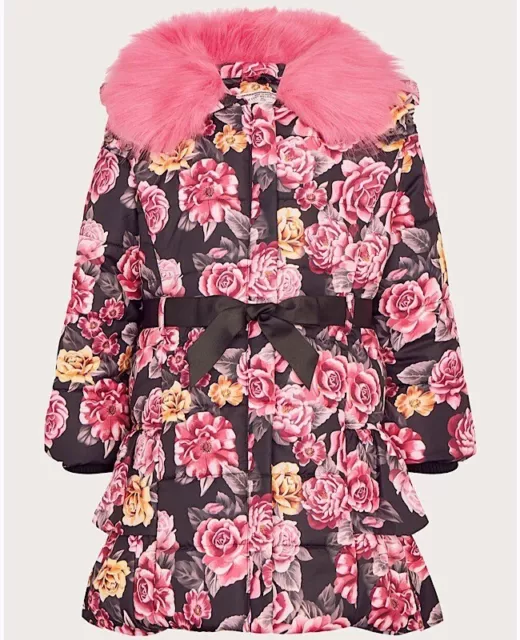 Monsoon ava ruffle clearance coat