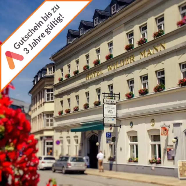 Kurzreise Erzgebirge Annaberg 3 Tage 4 Sterne Hotel 2 Personen Gutschein Sauna