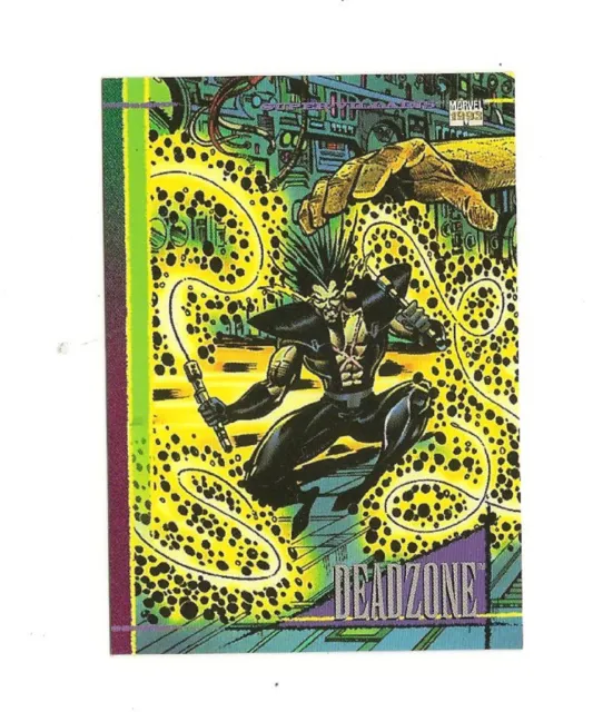 Marvel Universe Series IV #4 Deadzone Skybox 1993