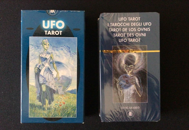 Tarot Des OVNI (Tarocchi Degli UFO) - Lo Scarabeo, Jeu De Cartes Divination, édition Rare