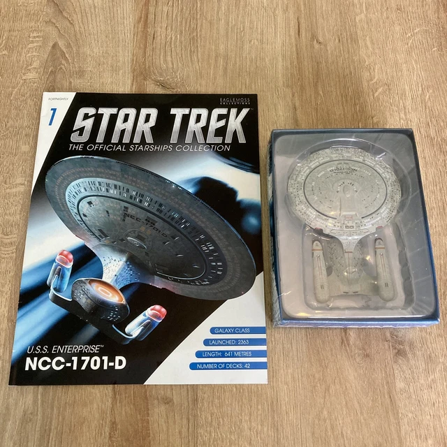 EAGLEMOSS STAR TREK Issue 1 USS Enterprise NCC 1701D £34.99 PicClick UK