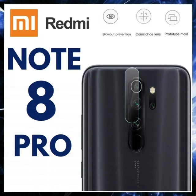 Verre Appareil Photo Pour XIAOMI REDMI NOTE 8 PRO Film Protection Objectif