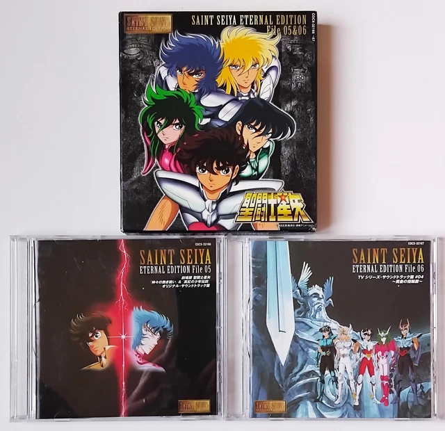 2 CD BOX JAPON SAINT SEIYA ETERNAL EDITION File 05&06 Seiji 