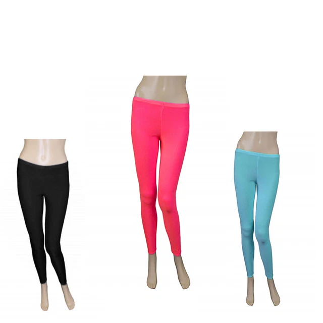 Leggings Ragazze Bambini Bambini Pantaloni Discoteca Funky Microfibra Ginnastica