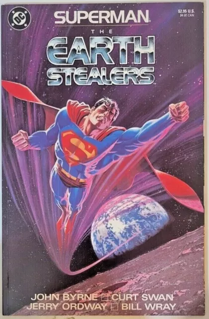Superman: The Earth Stealers 1988 - Signed Curt Swan, Jerry Ordway