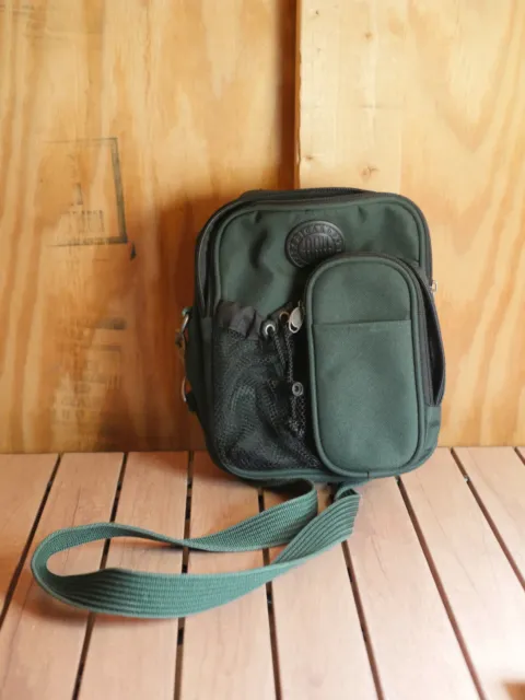 Green Ricardo Beverly Hills Black Cross Body Bag Travel Carry On Luggage