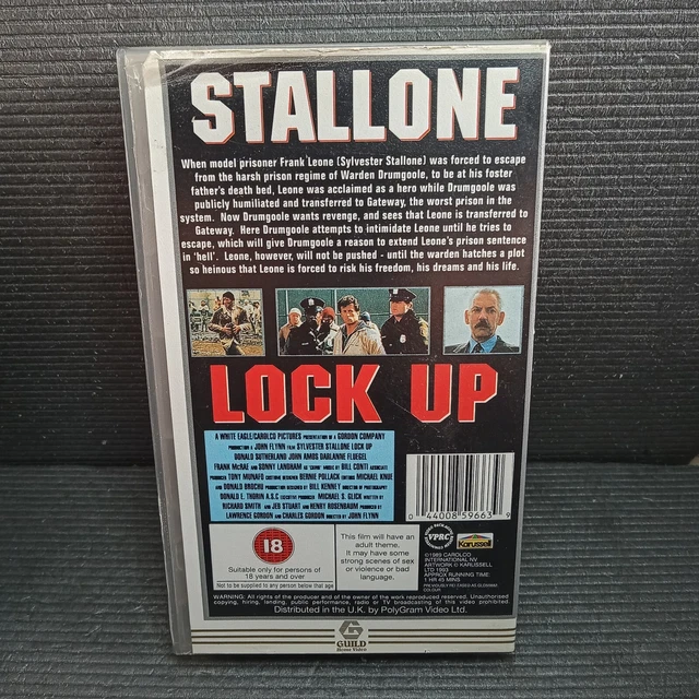 LOCK UP, SYLVESTER Stallone, VHS video Cassette * UK Release * £5.25 PicClick UK