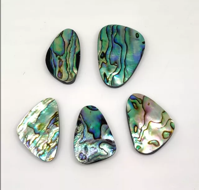 Sparkling Paua Abalone Shell Fancy Cab Designer For Jewelry Making Gemstone Lot 3
