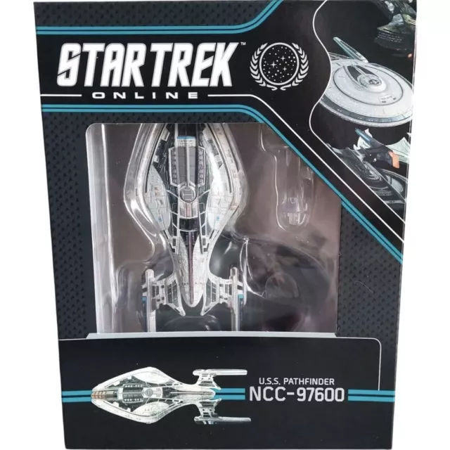 Star Trek Online Starship Collection USS Pathfinder Model Ship #7 Eaglemoss NEW