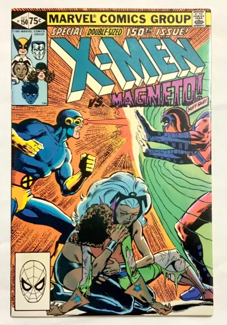 UNCANNY X-MEN #150 X-Men vs Magneto Special Double-Sized Issue (1981) NM 9.4