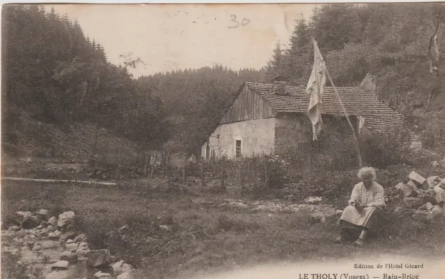 CPA  88 (Vosges)  LA THOLY / RAIN-BRICE / UN ROBINSON AU TROU DE L'ENFER