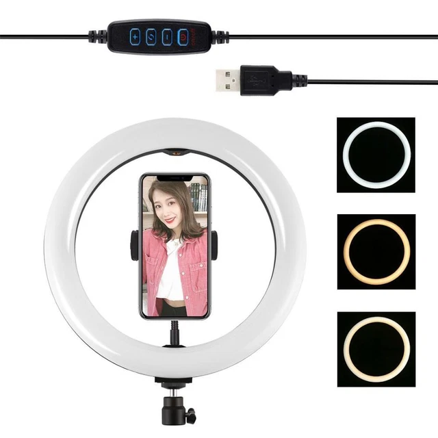 Kits de lumière vidéo Diminable 3 Température de couleur For Tik Tok Youtube