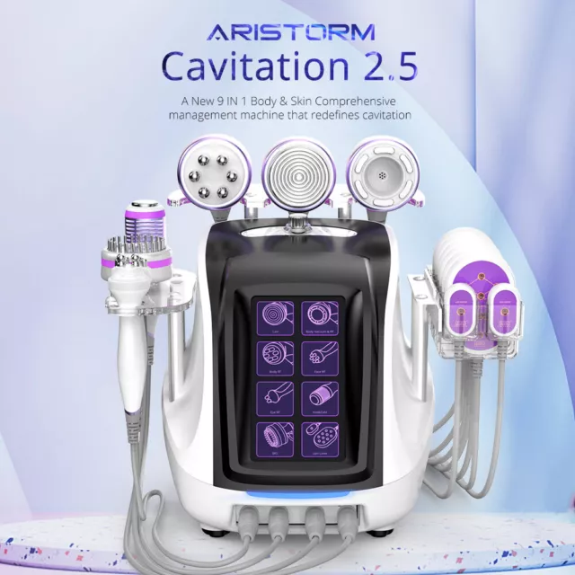 9 in 1 Aristorm Cavi 2.5 Microcurrent Body Massager Skin Facial Beauty Machine