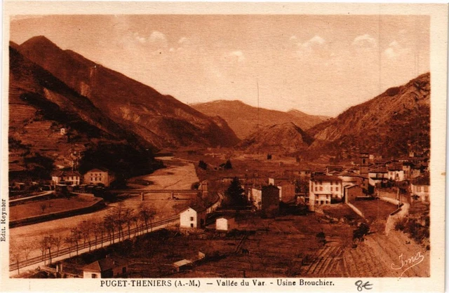 CPA PUGET-THÉNIERS - Vallée du var (199069)