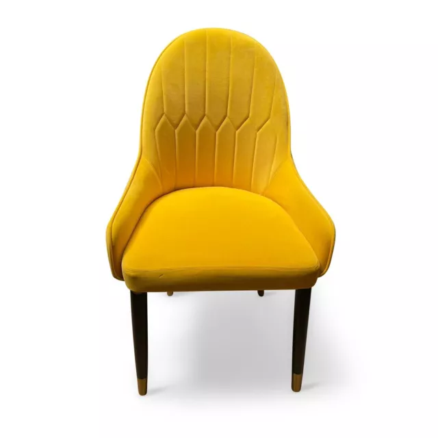 Brand new unboxed Yellow/mustard dining chairs