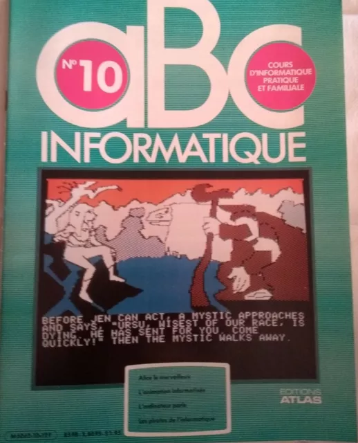 Revue ABC INFORMATIQUE N°10 Cours informatique pratique et familiale