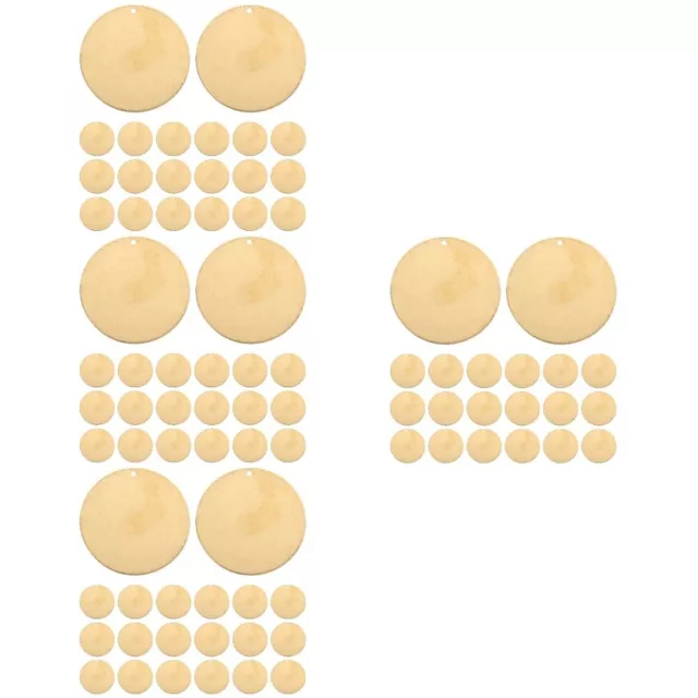 80 pcs Brass Valve Tags Water Labeling Tags Blank Valve Tags Round Brass