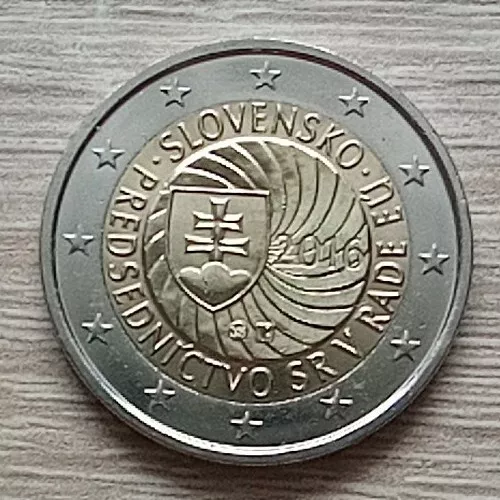 2 Euro Commemorative 2016 - Slovakia - Presidency - Unc