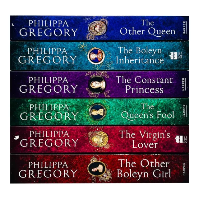 Philippa Gregory Tudor Court series 6 Books Collection Set Virgin's Lover NEW 3