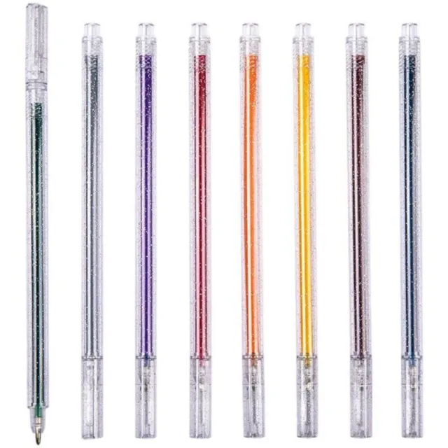 Plastic Gel pen set Colorful Journaling pens Colored gel markers  Office