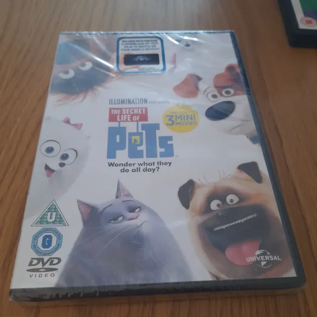 The Secret Life Of Pets DVD Children's & Family (2016) Kevin Hart New