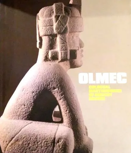Enorme Olmec Monumentale Beige Teste Scultura Giada Antico Messico 1400-400BC