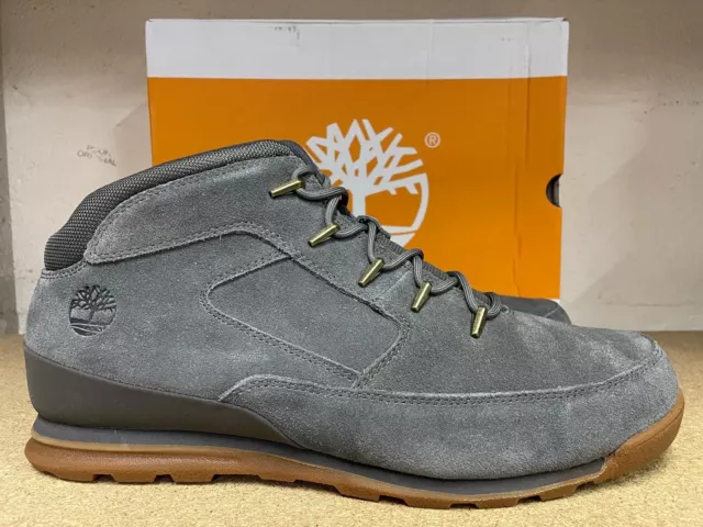 Timberland Men's Euro Rock Heritage Basic Boots grey EU50 | UK14.5 | US15