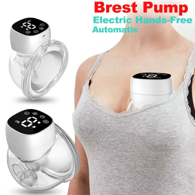 Automatic Breastpump 3 Mode 9Level Portable Electric Breast Pump Hands Free Mute