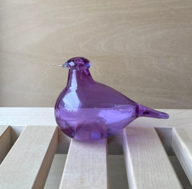 IITTALA BIRDS BY Toikka Chiffchaff Amethyst Omotesando Japan